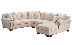 White Sectional