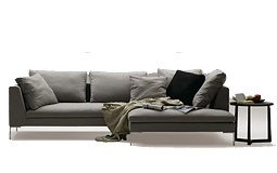 White Sectional